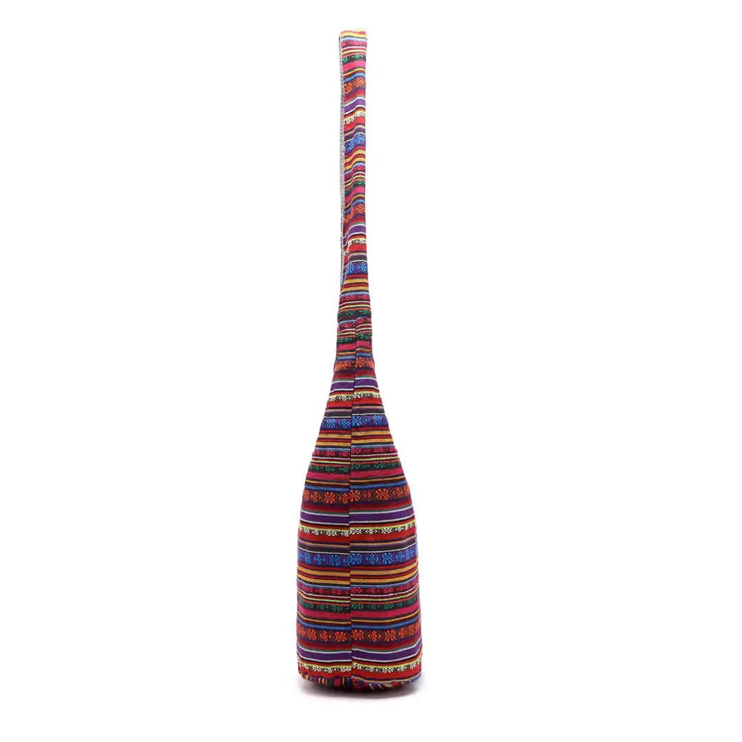 Women Ethnic Printed Linen Shoulder Bag - Image 3