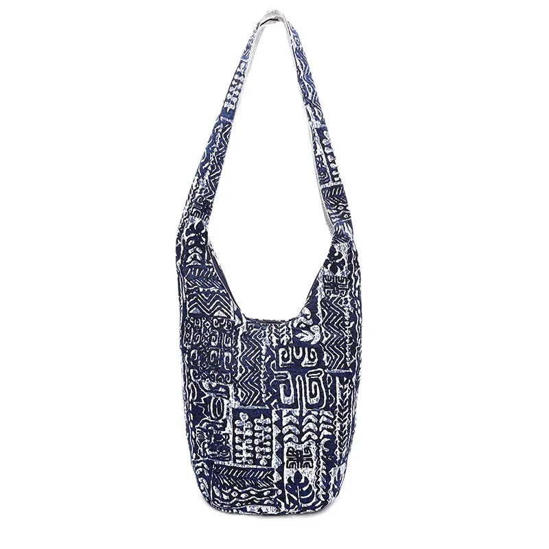 Women Ethnic Printed Linen Shoulder Bag - Image 8
