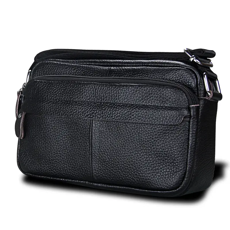 Red Leather Messenger Bag for Women Daily Use - Image 6