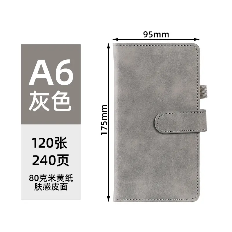 A5 Sky Blue Leather Notebook with Pen Gift Set - Image 8
