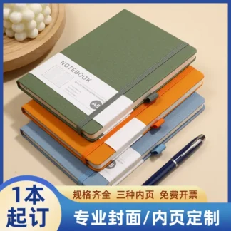 Custom Logo A5 Business Notebook Set