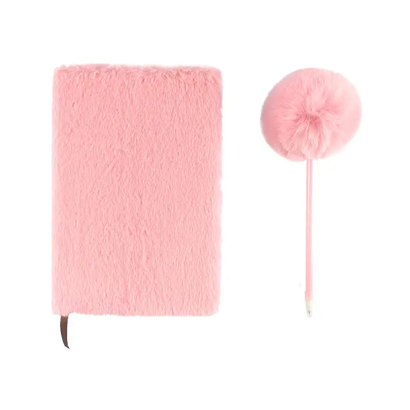 Plush Lockable Diary Notebook Cute Colors - Image 5