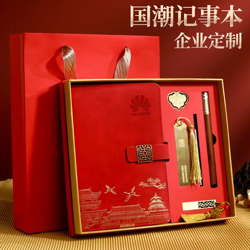 A5 Chinese Style Forbidden City Notebook Gift Set - Image 4