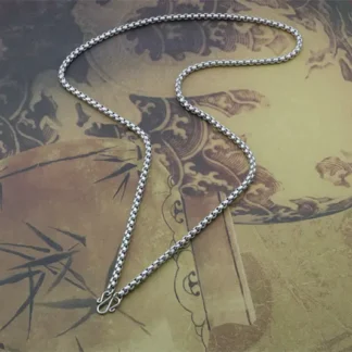 Stainless Steel Chain Necklace for Men Women