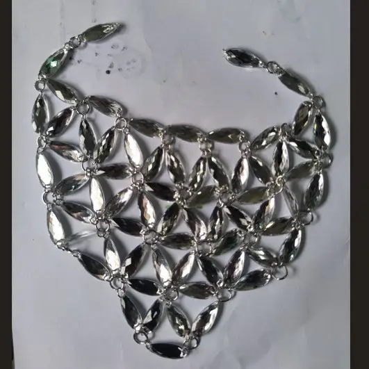 Iridescent Chain Bra for Women Sexy Body Chain Backless Vest - Image 4