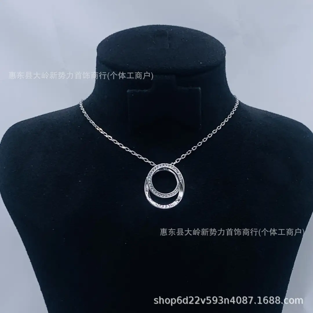 Leopard Rhinestone Necklace Women Trendy Daily Wear - Image 3