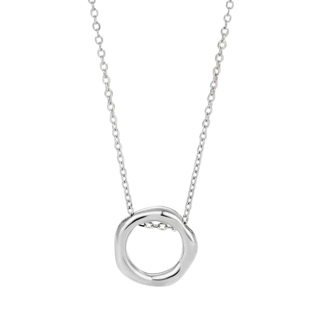 S925 Sterling Silver Versatile Sterling Silver Necklace Elegant Niche Jewelry Simple High-end Sense Personality Clavicle Chain Women's Accessories - Image 5