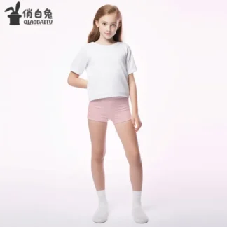 Lightweight Silk Leggings for Kids in Candy Color