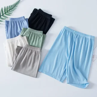 Children's Summer Shorts Modal Fabric 6 Colors Elastic Waist