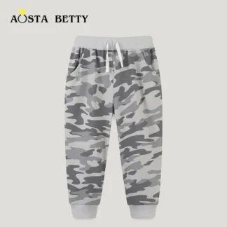 Camouflage Camper Pants for Boys 3-12 Years
