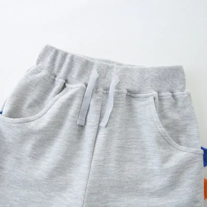 Dinosaur Dino Shorts Navy Grey