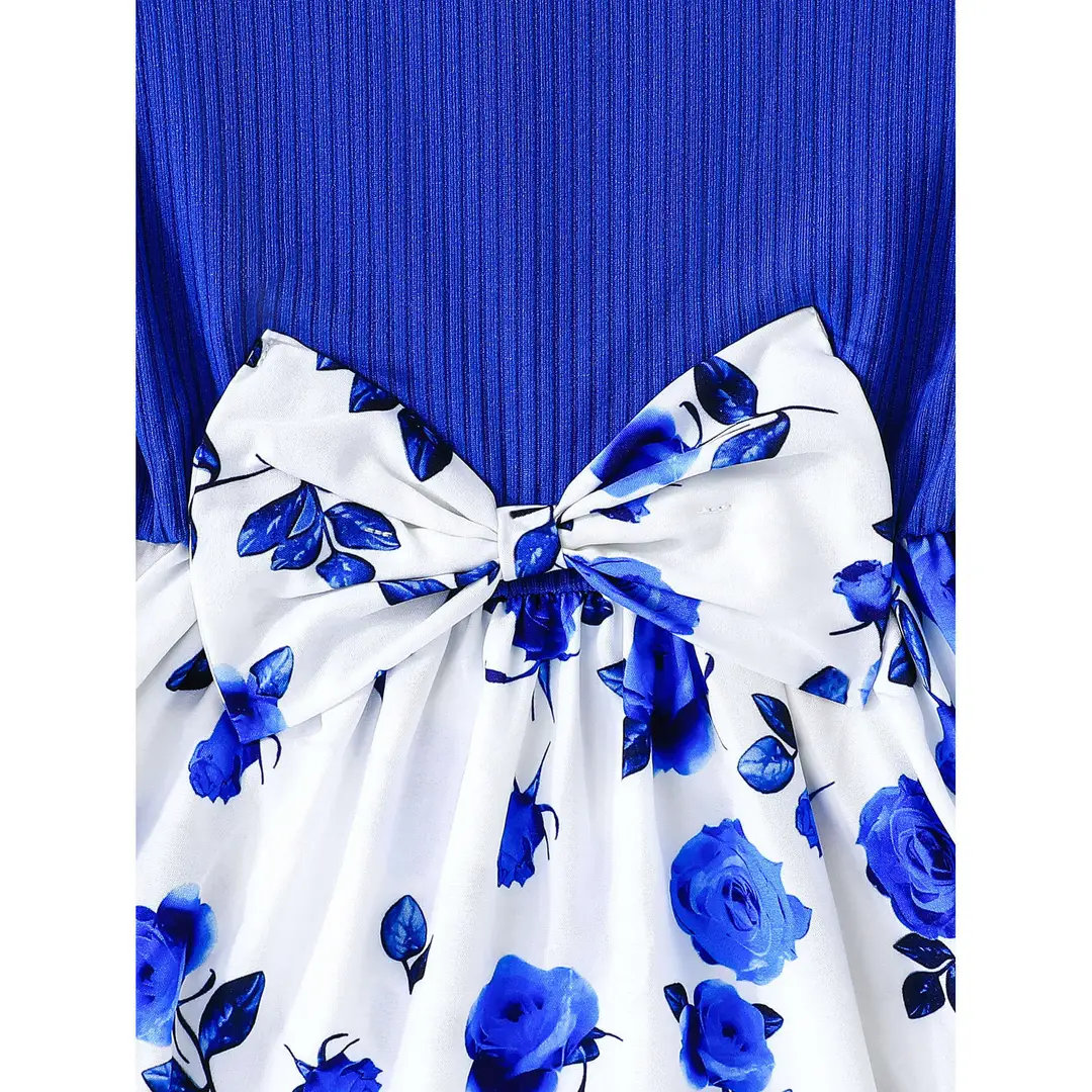 Girls Ruffled Floral Dress Summer Wear Pakistan - Image 2
