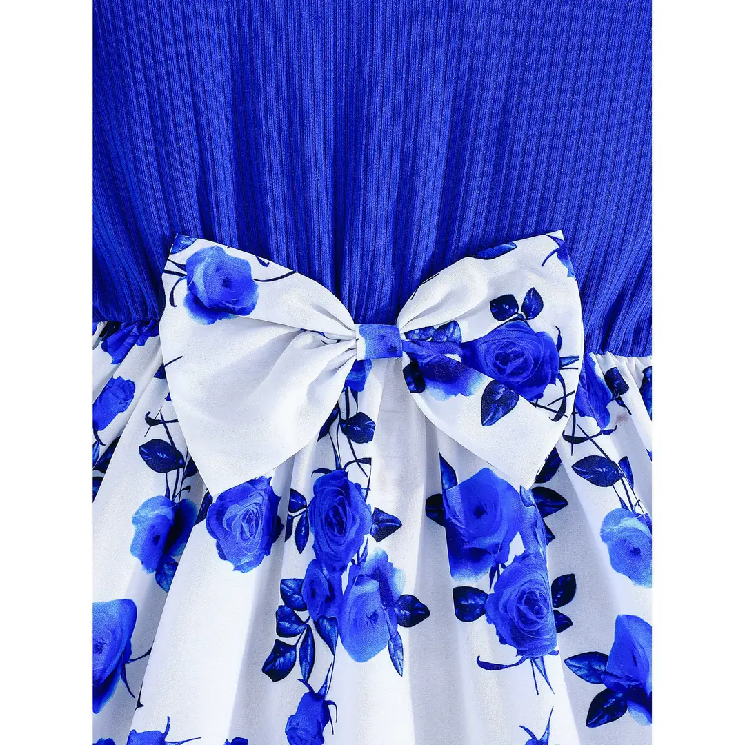 Girls Ruffled Floral Dress Summer Wear Pakistan - Image 4