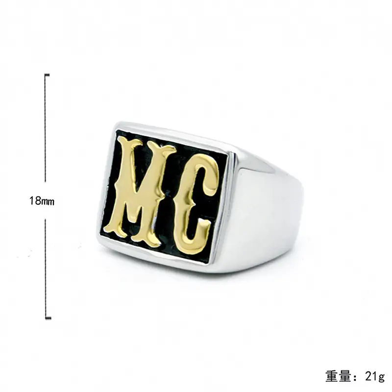 Men's HD Titanium Steel Ring Stainless Steel Daily Wear Jewelry - Image 2