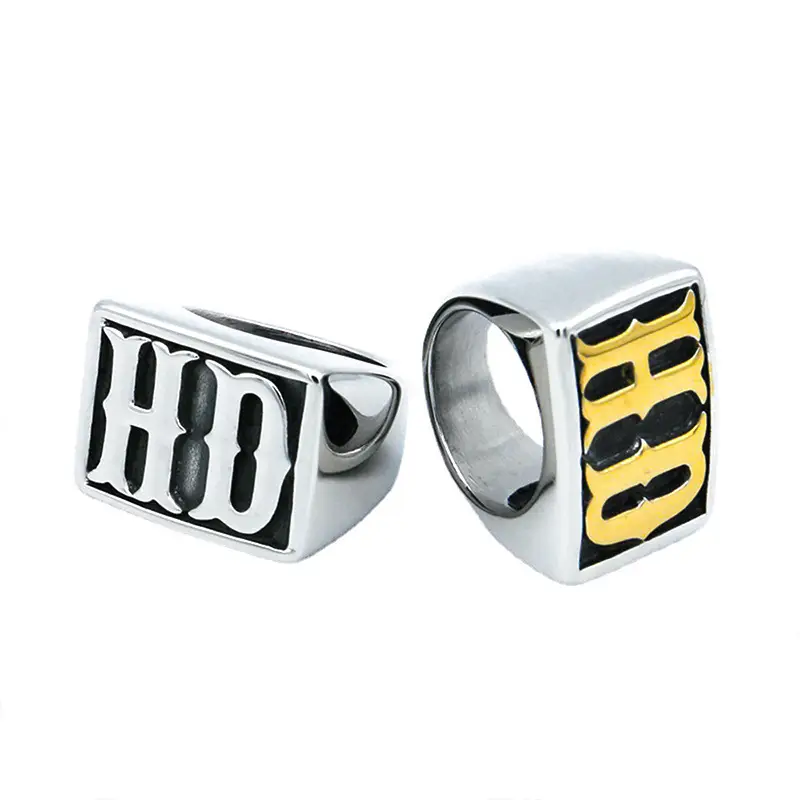 Men's HD Titanium Steel Ring Stainless Steel Daily Wear Jewelry - Image 4