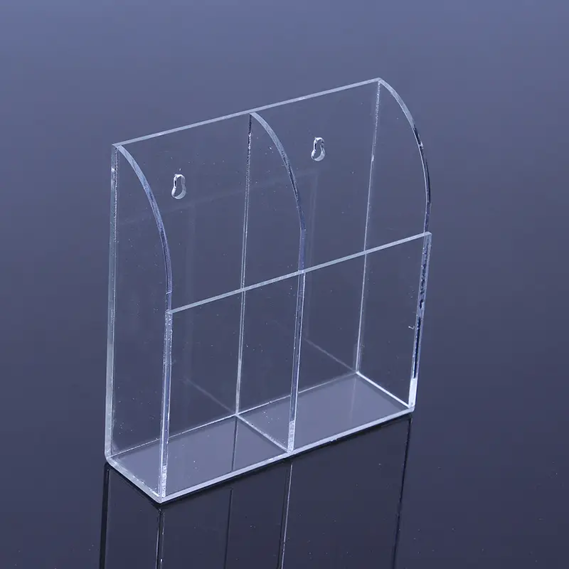 Transparent Wall-Mounted Storage Box for Home Organization - Image 2