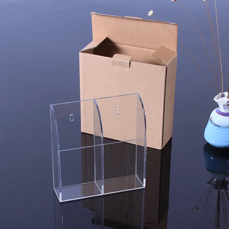 Transparent Wall-Mounted Storage Box for Home Organization - Image 3