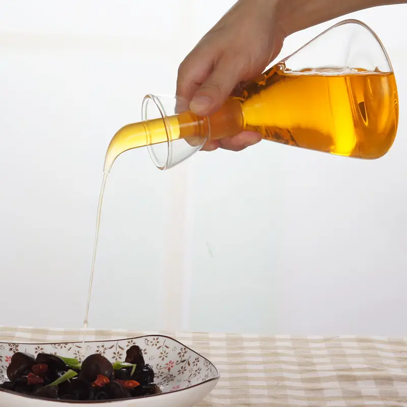 Borosilicate Oil Dispenser Bottle Modern Design - Image 3
