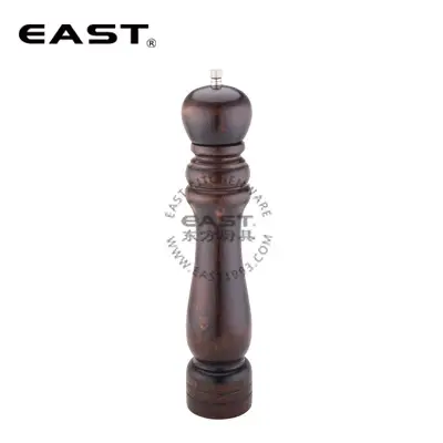 Wooden Pepper Mill for Kitchen, Natural Finish, Durable & Stylish