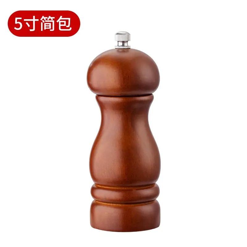 Black Walnut Pepper & Salt Grinder Set for Pakistani Kitchen - Image 6