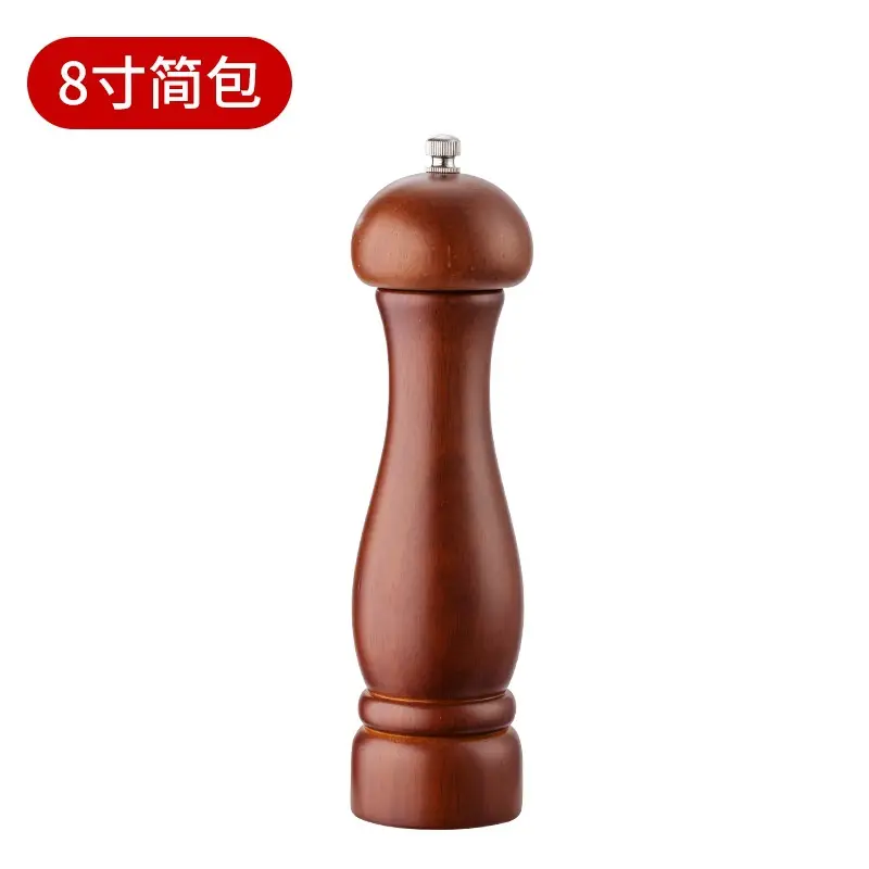 Black Walnut Pepper & Salt Grinder Set for Pakistani Kitchen - Image 7