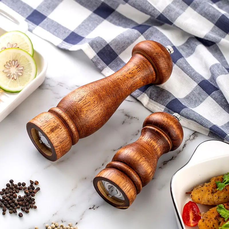 Solid Oak Pepper Grinder Rose Finish Manual - Image 3