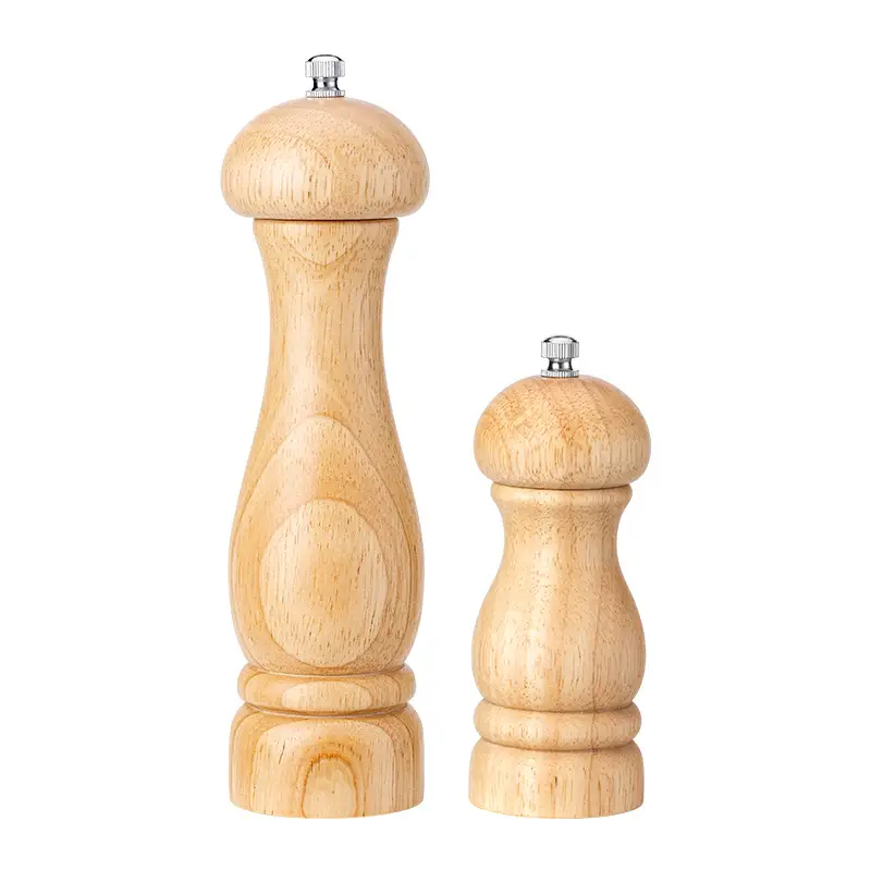 Solid Oak Pepper Grinder Rose Finish Manual - Image 5