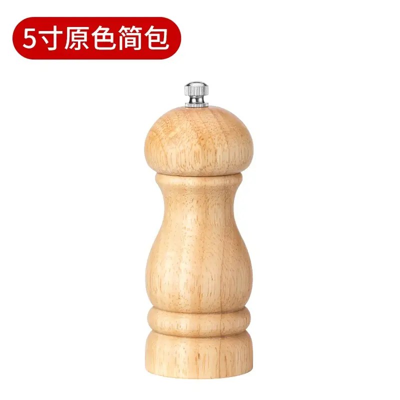 Solid Oak Pepper Grinder Rose Finish Manual - Image 7