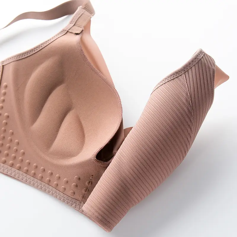 Women Bra Set Adjustable Pink Winter Comfort - Image 4