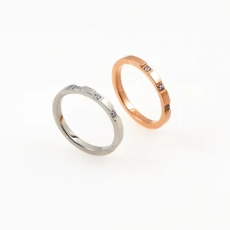 Rose Gold & Silver Minimalist Rings for Daily Wear