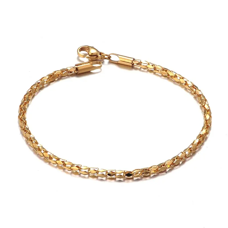 Rose Gold Mesh Bracelet for Women, Lightweight & Durable - Image 5
