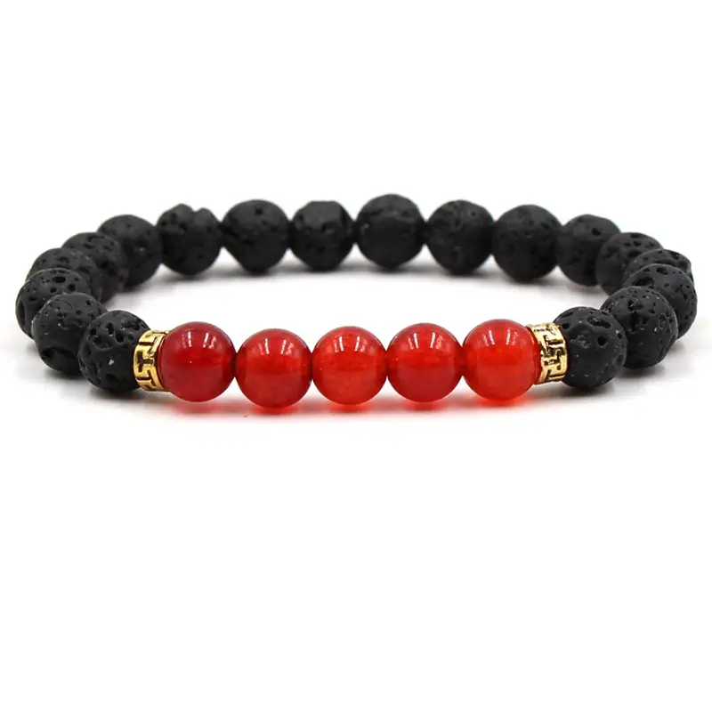 Multi Color Tiger Eye Bracelets Set for Women Men - Image 2
