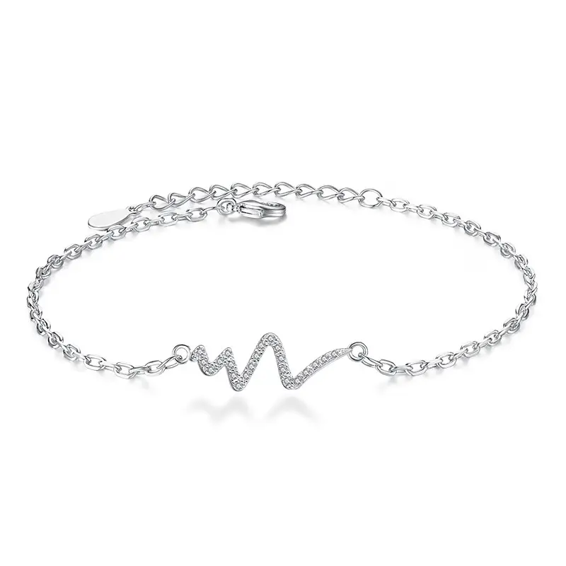 Elegant ECG Design Bracelet for Women - Image 5