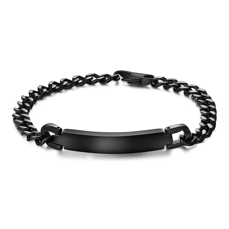 Titanium Steel Bracelet for Men, Lightweight, Durable, Silver - Image 4