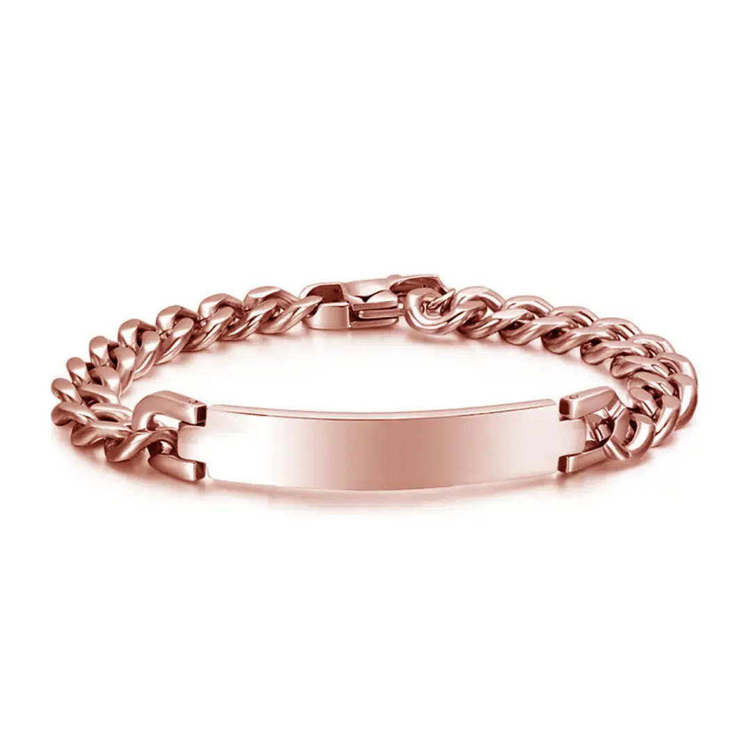 Titanium Steel Bracelet for Men, Lightweight, Durable, Silver - Image 7