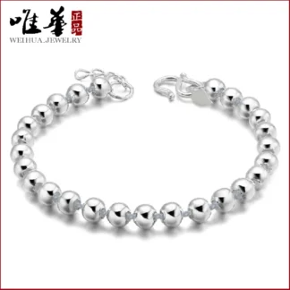 Silver Plated Korean Style Bracelet for Women