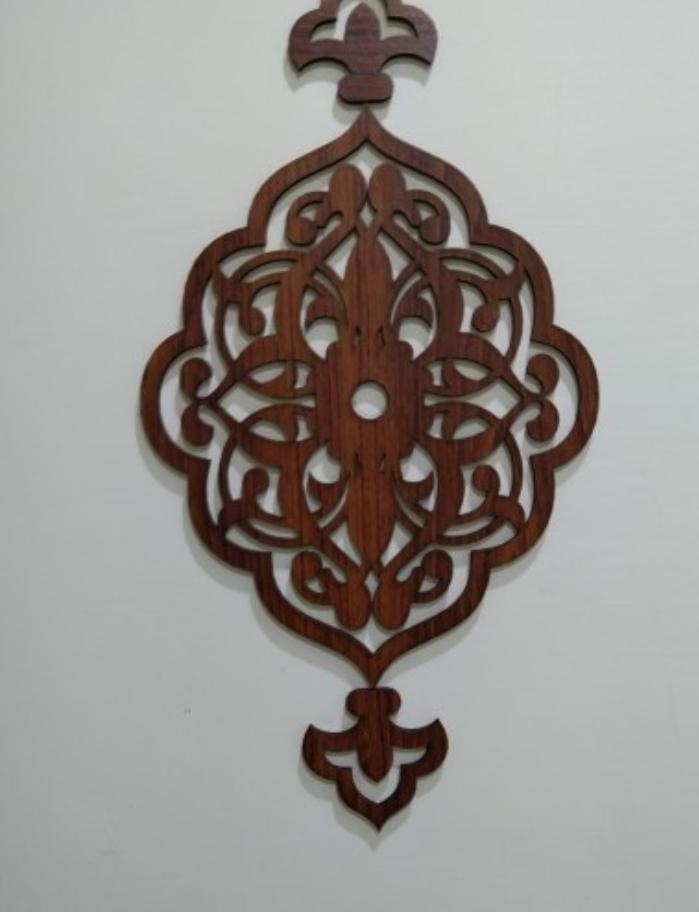 Mandala Wall Art Wooden 3D Decor 7x9" - Image 3