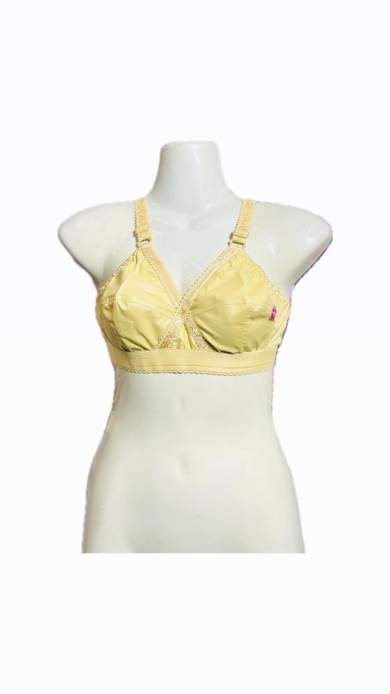 Premium Cotton Non-Padded Bra Beige 32-42 - Image 2