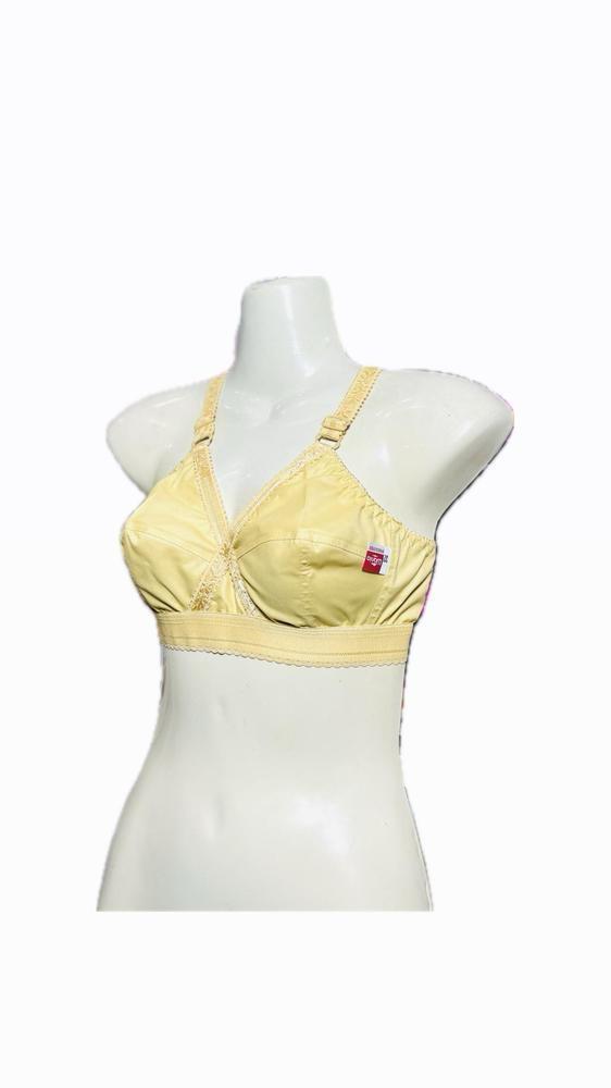 Premium Cotton Non-Padded Bra Beige 32-42 - Image 3