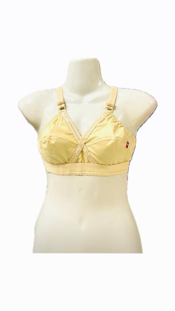 Premium Cotton Non-Padded Bra Beige 32-42 - Image 4