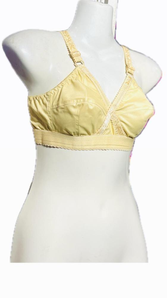 Premium Cotton Non-Padded Bra Beige 32-42 - Image 5