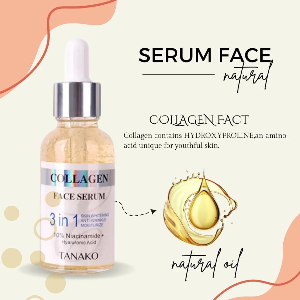 Tanako 30ml Anti-Aging Gel Serum Brightening Hydrating - Image 5