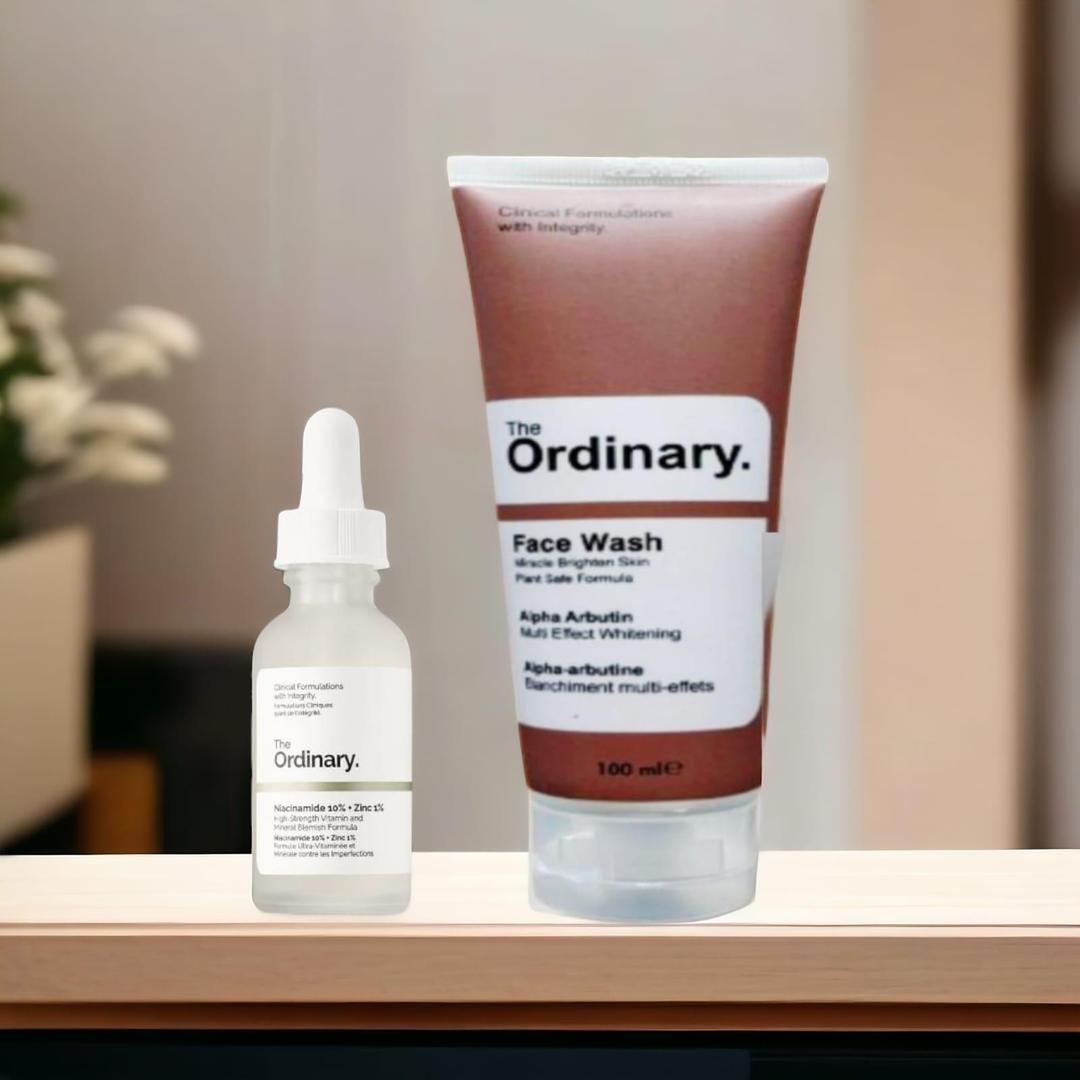 Niacinamide Serum + Face Wash 2 in 1 Glow Set