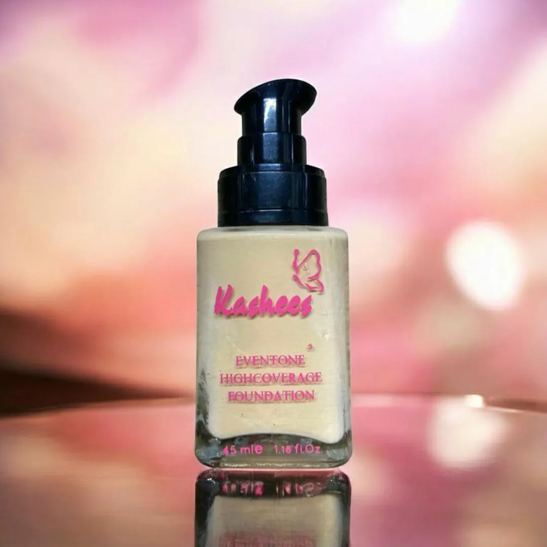 Kashees Eventone High Coverage Foundation 30ml - Image 3