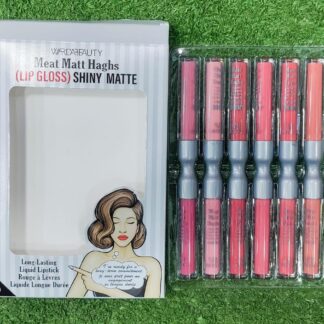 Premium Quality Lip Gloss Set 6 Shades Long Lasting