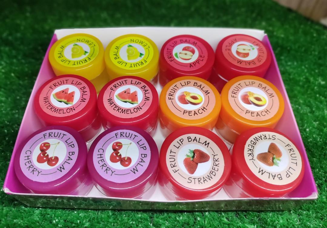 Fruity Scented Tinted Lip Balm Pack of 6 - Image 2