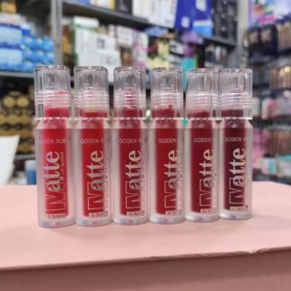 Matte Lip Gloss Red Orange Peach Long Lasting
