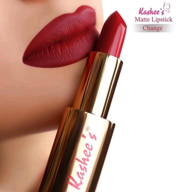 Kashee's Matte Lipstick Bold Red Long Lasting