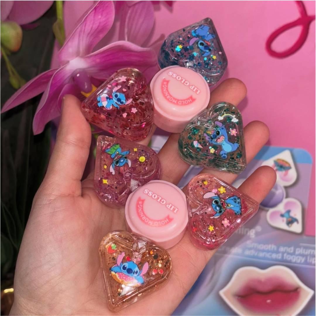 Stitch-themed Glossy Lip Oil Spinner Bottle - Image 2