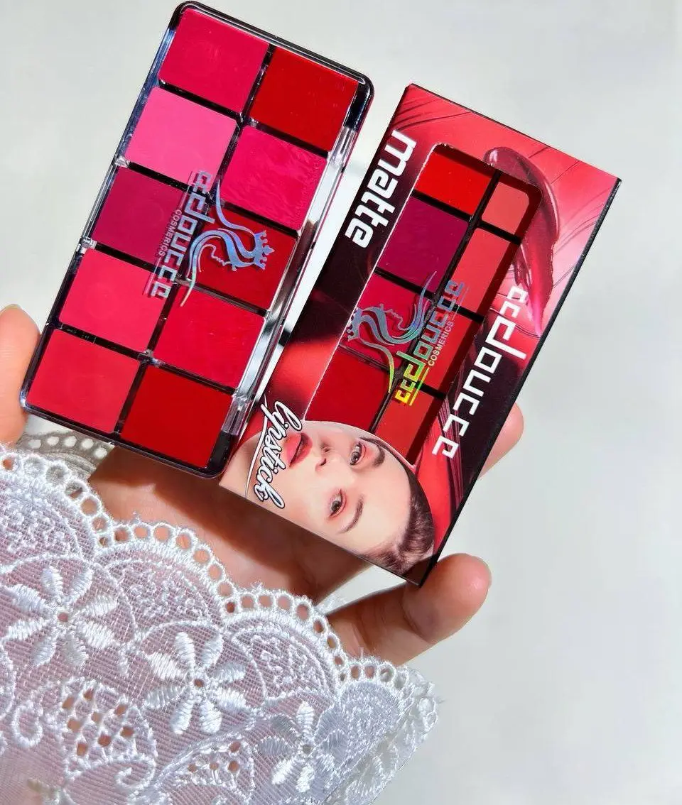 10 In 1 Creamy Lipstick/Blush Palette - Image 4